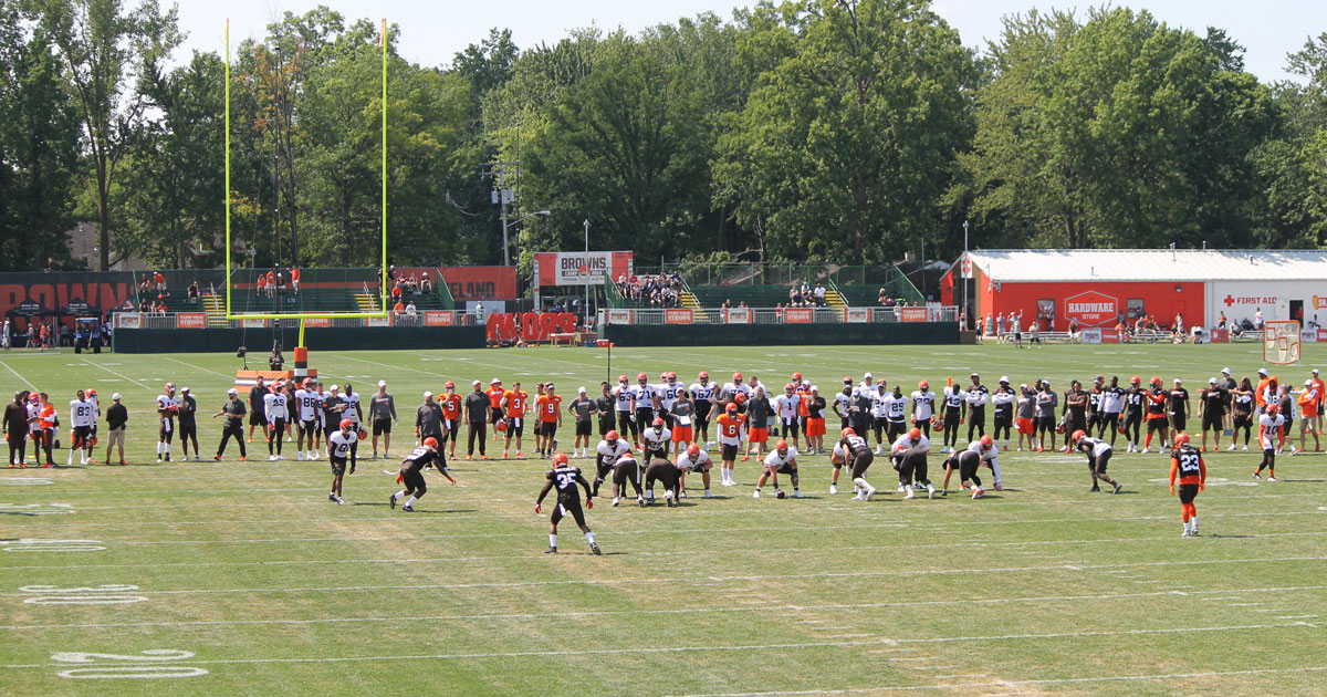 Cleveland browns outlet training camp jerseys